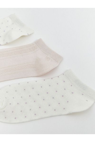 LC Waikiki Patterned Women's Booties Socks 5-Pack