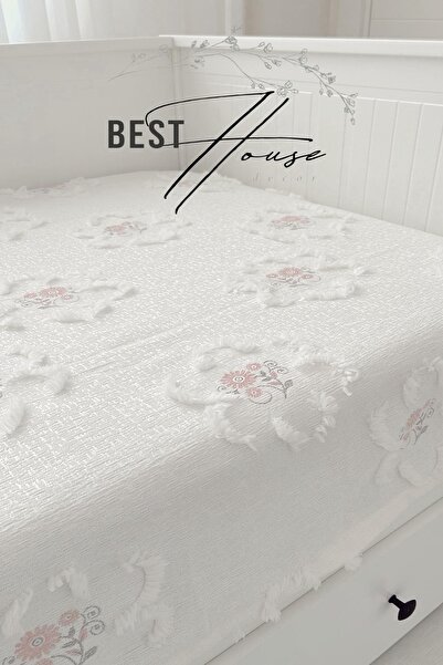 best house decor NAKIŞLI DİVAN ÖRTÜSÜ KOLTUK ÖRTÜSÜ PİKE YATAK ÖRTÜSÜ