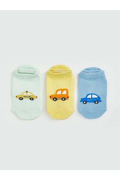 LC Waikiki Printed Baby Boy Booties Socks Pack of 5