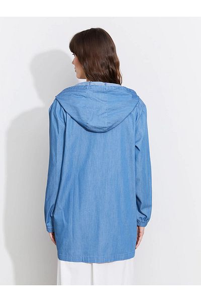 LC Waikiki Șapcă hijab Jean pentru femei cu glugă