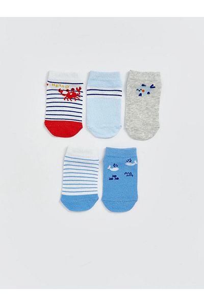 LC Waikiki Baby Boy Booties Socks 5 Pack