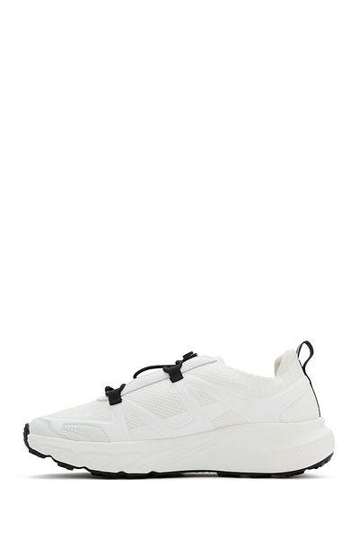 Derimod Acbc X Derimod Women's White Lace-Up Thick Soled Fabric Sneaker 25Sfd43556F
