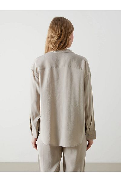 LC Waikiki Cămașă de damă oversize din popelin