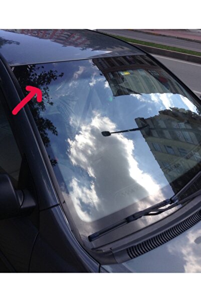 PROKA CAM FİLMLERİ Oto Cam Filmi Güneşlik 200 Cm X 25 Cm En Koyu Ton Isı Geçi...