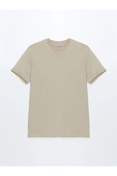 LC Waikiki Ανδρικό T-Shirt από βαμβακερό χτενισμένο λαιμό