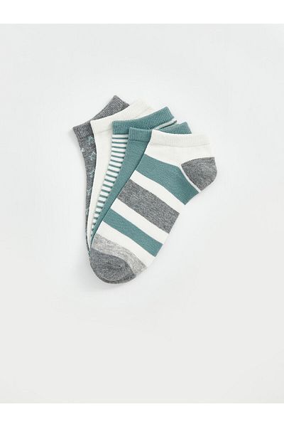 LC Waikiki Patterned Women's Booties Socks 5-Pack