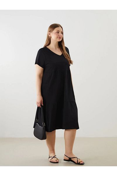 LC Waikiki Rochie de damă cu decolteu în V