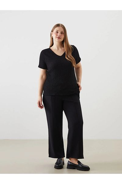 LC Waikiki Pantaloni de damă cu talie elastică