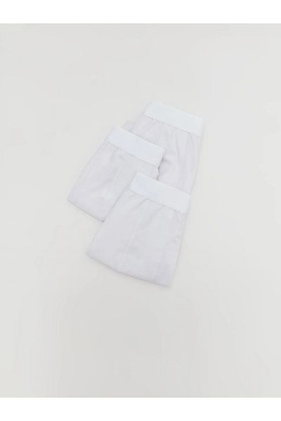 LC Waikiki Standard Fit Cotton Flexible Ανδρικό Boxer 3 τεμαχίων