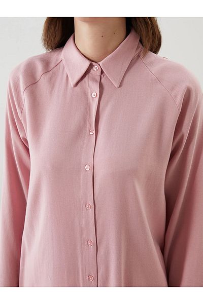 LC Waikiki Linen Blended Women's Shirt Tunic