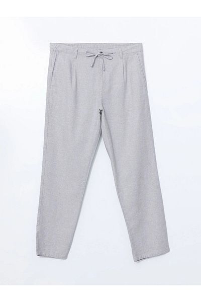 LC Waikiki Ανδρικό παντελόνι Slim Fit Line Blended