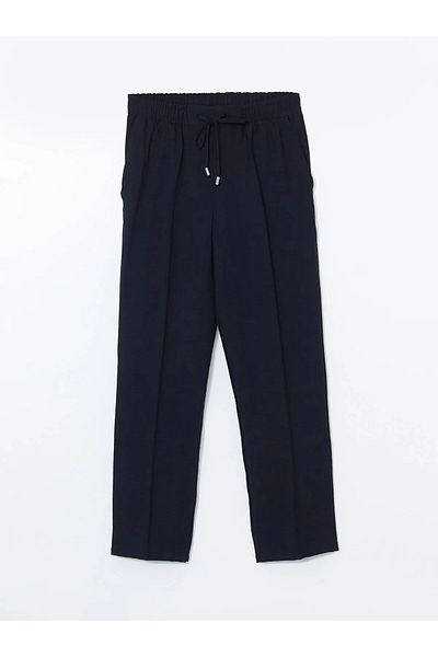 LC Waikiki Carrot Cut Women's Trousers with Elastic Waist