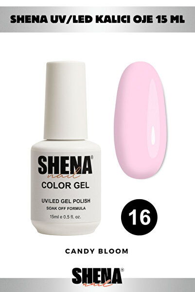 Shena Kalıcı Oje 15 ml - 16 Lila Pembe - Uv/led Gel Polish ❤ From Dubai
