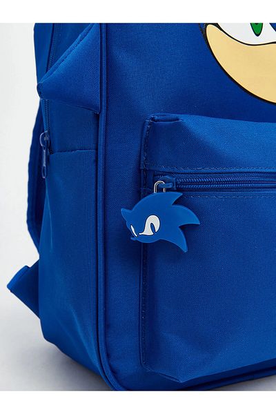 LC Waikiki Geantă de școală pentru băiat cu imprimare Sonic