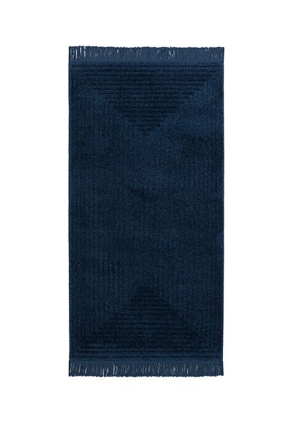 Madame Coco Diane Fransenteppich – Marineblau – 80 x 150 cm