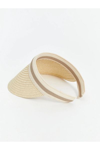 LC Waikiki Women's Straw Visor Hat