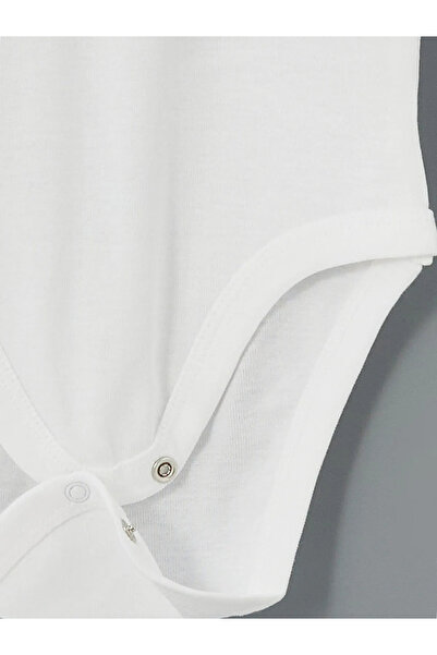 LC Waikiki Organic Fabric Baby Boy Snap Bodysuit 2 Pack