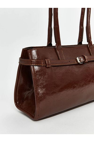 LC Waikiki Leather Look Women's Baguette Bag