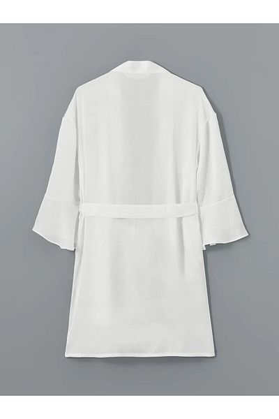LC Waikiki Rochie de damă din satin cu guler dublu
