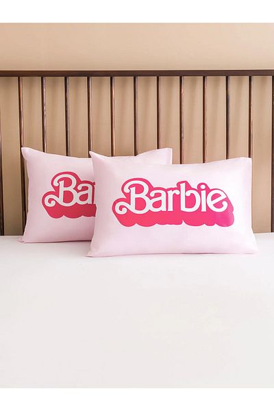 LC Waikiki Barbie Printed Pillow Case 2 Pack 50X70 cm