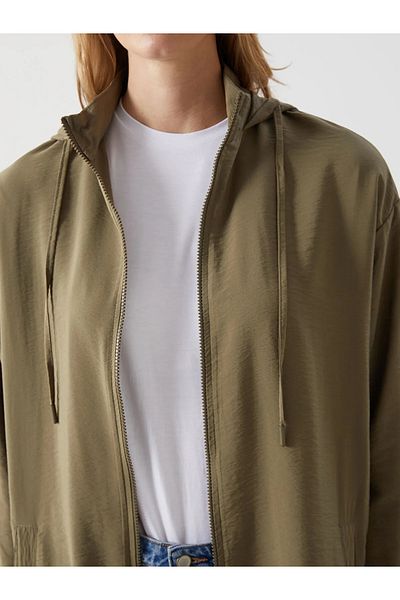 LC Waikiki Hooded Plain Oversize Women's Tunic