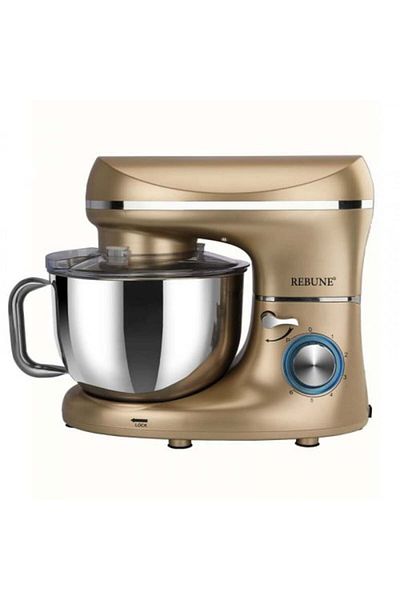 rebune Electric Mixer 1100 Watts - 5 Liter Capacity - 6 Speeds - RE-2-097