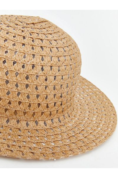 LC Waikiki Straw Women's Fedora Hat