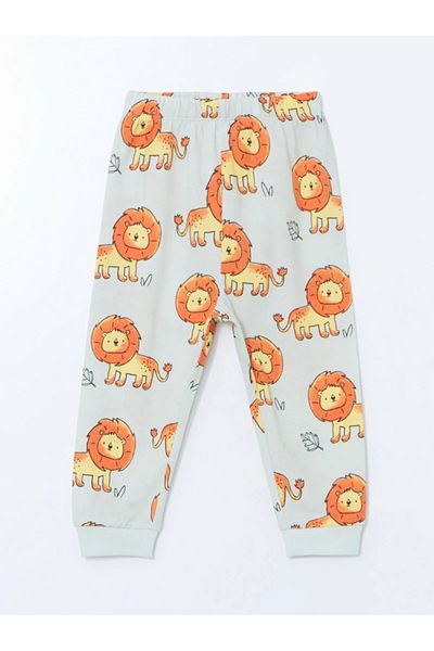LC Waikiki Lion Printed Baby Boy Pajamas Set of 2