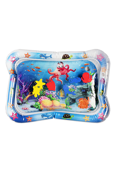 Choice حصيرة لعب مائية للأطفال مقاس 66×50 سم، وسادة قابلة للنفخ، مناسبة للتعل...