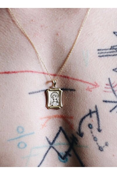 Wind Silver Meryem Ana kolye 925 Ayar