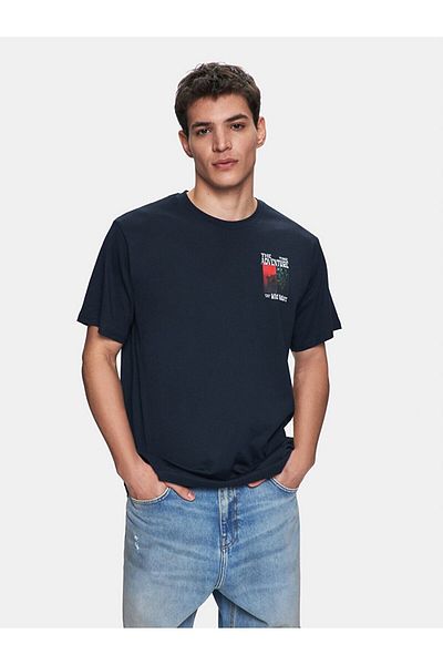 Ltb Κανονικό μπλουζάκι Navy Blue