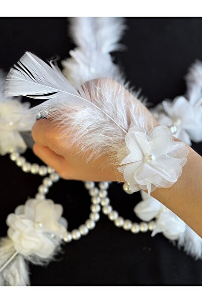 AYS Bride Tobe Crown, Sash, Tattoo, Bridesmaid Crown and Bridesmaid Bracelet Set 16 Pieces