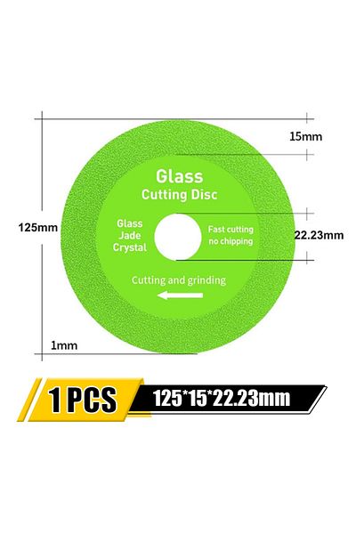 Choice 125x22.23mm Glass Cutting Disc Φ115/125mm X22.23mm Diamond Marble Saw Blade Ceramic Tile Jade Specia
