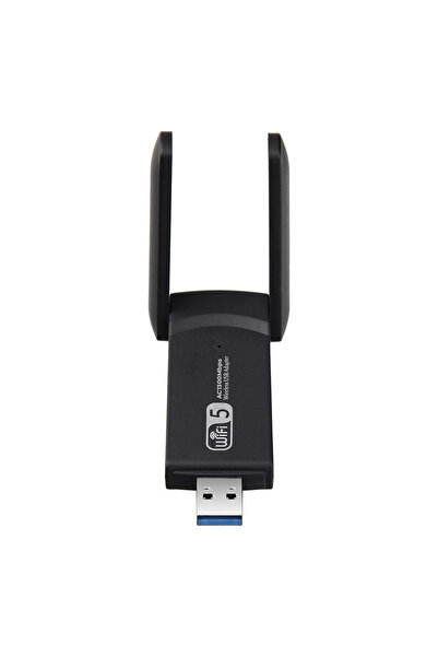 Winex Mobile Winex Wifi5 AC1300Mbps 2.4G+5G Wifi Dongle USB 3.0 Adaptör