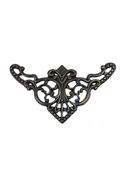 Skygo Decorative Corner Ornament, Corner Piece - Large, 31X55Mm, Antique, 1 P...