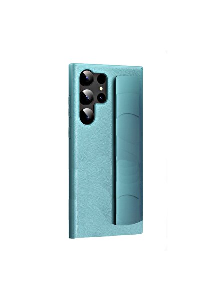 schitec Samsung Galaxy S24 Ultra Uyumlu Premium Case Parmak Askılı Telefon Kı...