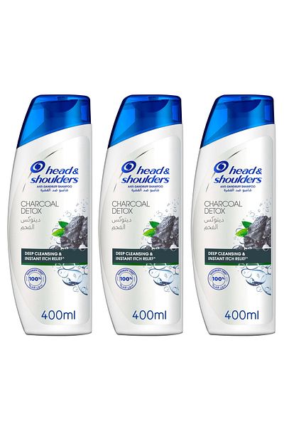 Head&Shoulders Head & Shoulders Charcoal Detox Anti-Dandruff Shampoo