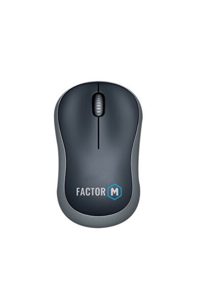 Factor-M Factor M M1 Süper Sessiz Kompact Kablosuz Mouse Siyah