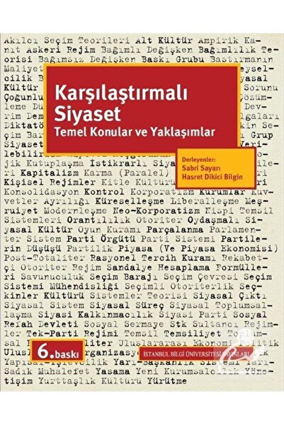 İstanbul Bilgi Üniversitesi Yayınları Karşılaştırmalı Siyaset
