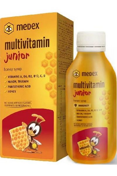 meDeX Multivitamin Junior Honey Syrup 150ml