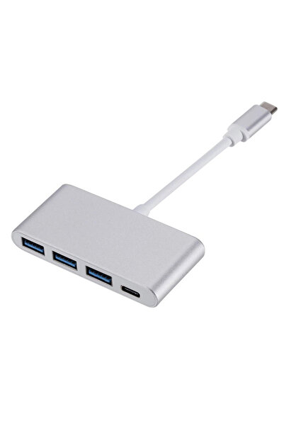 Winex Mobile Winex 4in1 100W Type-C USB Çoğaltıcı Adaptör Port Hub 3xUsbA Gir...