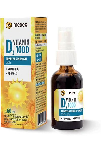 meDeX Vitamin D3 4000 Iu Spray (30ML)