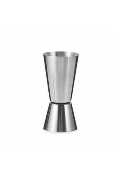 PUFO Metal measuring cup for alcoholic beverages, cocktail, ideal for bars, restaurants, bartenders