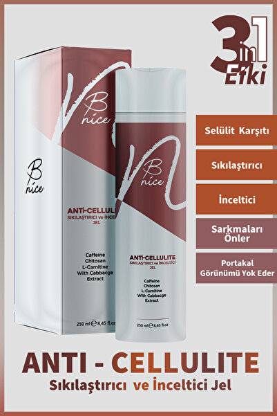 BNICE Selülit Karşıtı Ve Çatlak Giderici, Sıkılaştırıcı Jel
