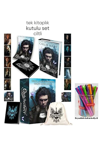 İndigo Kitap Quicksilver (Ciltli - Özel Kutulu Set)