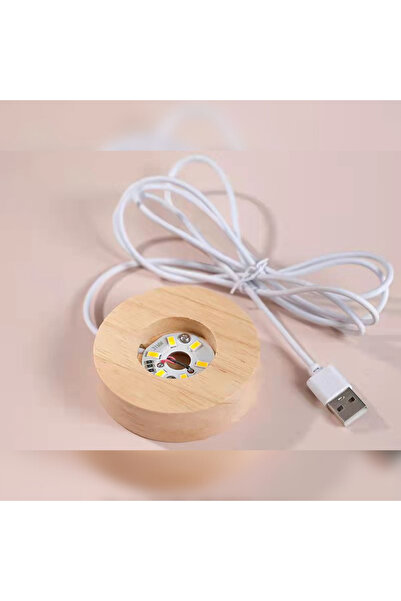 Viyogo Decorative glass lamp, solar system type, 3D effect, USB cable power supply, 8 cm