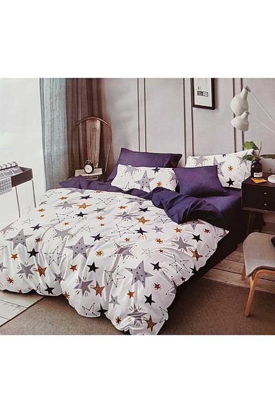 Pucioasa Double bed linen, Finet, Pucioasa, 6 pieces, Fitted sheet 230x250 cm