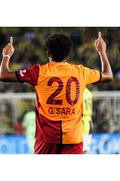 Marka Extra G.A.L.A.T.A.S'/A.R.A.Y 2024/2025 Pieces New Season Adult's Football Shirt Gabril Sara 20