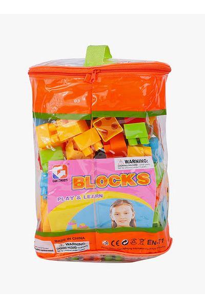 Generic 86-Piece Building Blocks Set With Tote Bags For Storage Durable And Portable 86