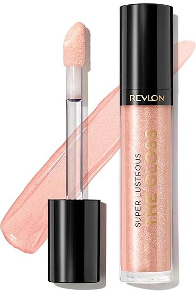 Revlon Super Lustrous Gloss - 205 Snow Pink, 0.13oz/3.8ml